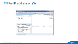 Arduino for Galileo or Edison 
https://communities.intel.com/docs/DOC-23242 
 