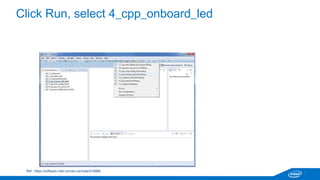 Ref.: https://software.intel.com/en-us/iot-c-eclipse 
 