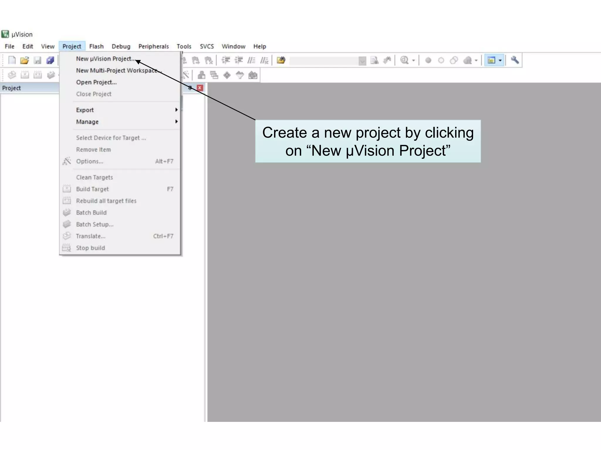 Getting started with Keil uVision 2020