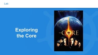 Lab
Exploring
the Core
 