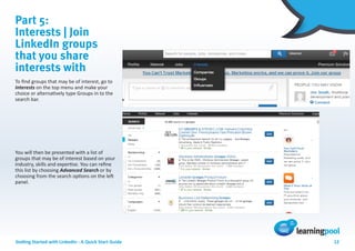 Getting started with LinkedIn | PDF | Social Networking | Internet