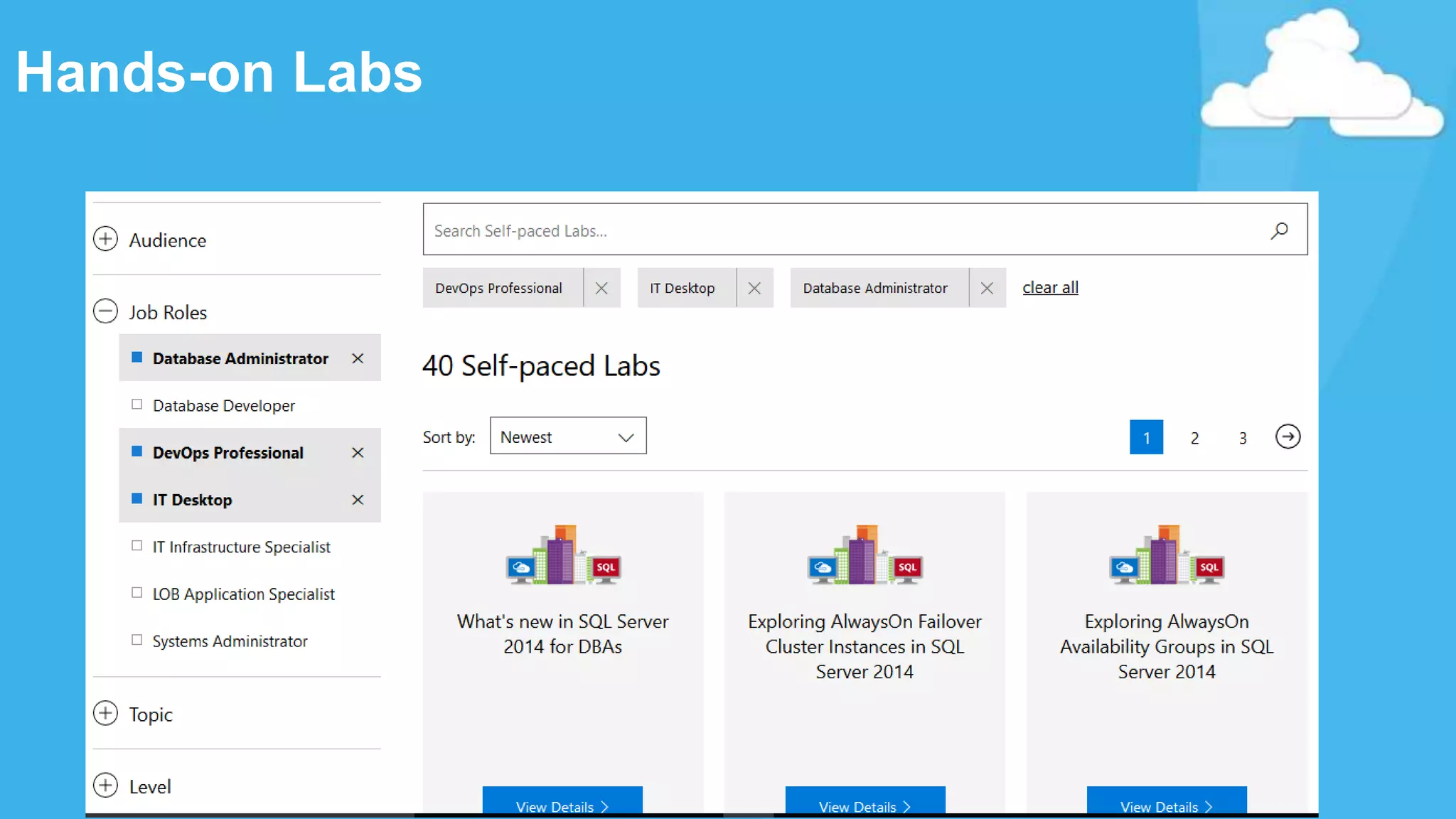Hands-on Labs
 