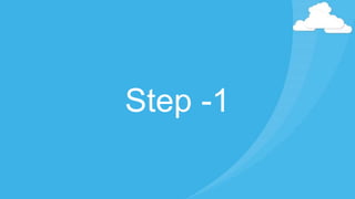 Step -1
 