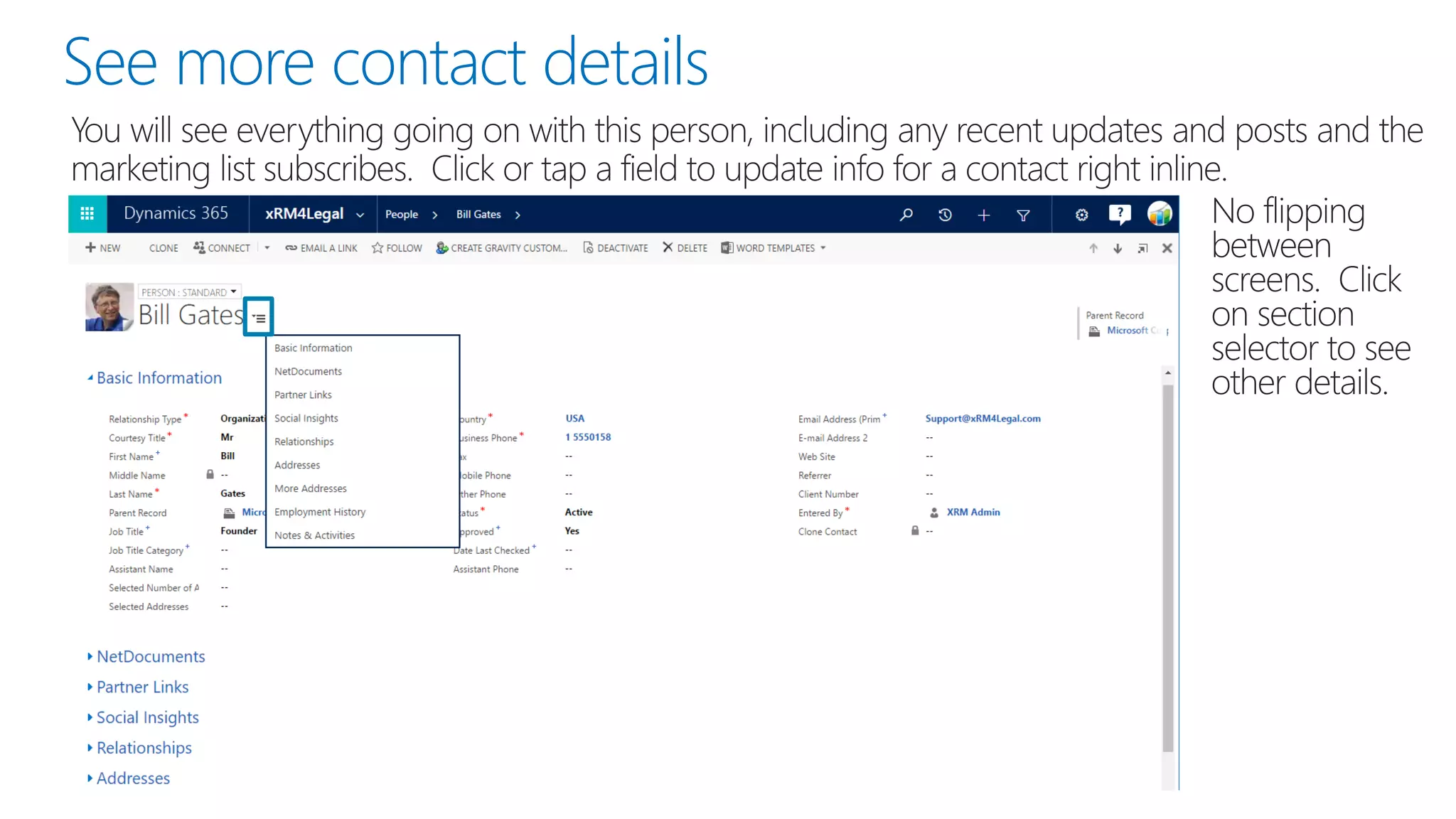 See more contact details
 