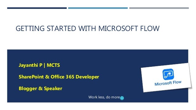 microsoft office flow