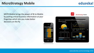 Getting started with MicroStrategy 10 | PPTX
