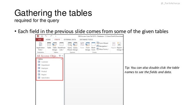 getting started with ms access and pivot tables