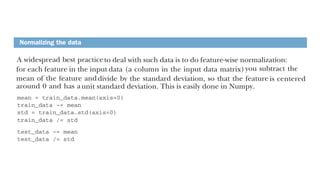 Getting started with neural networks (NNs)