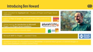 An Introduction to Microsoft
Project Project Server Installation
 