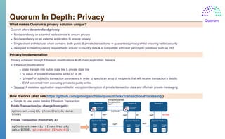 Getting started with quorum -101 | PDF | Databases | Computer Software ...
