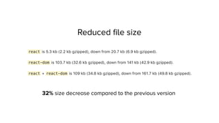 Reduced ﬁle size
32% size decrease compared to the previous version
 