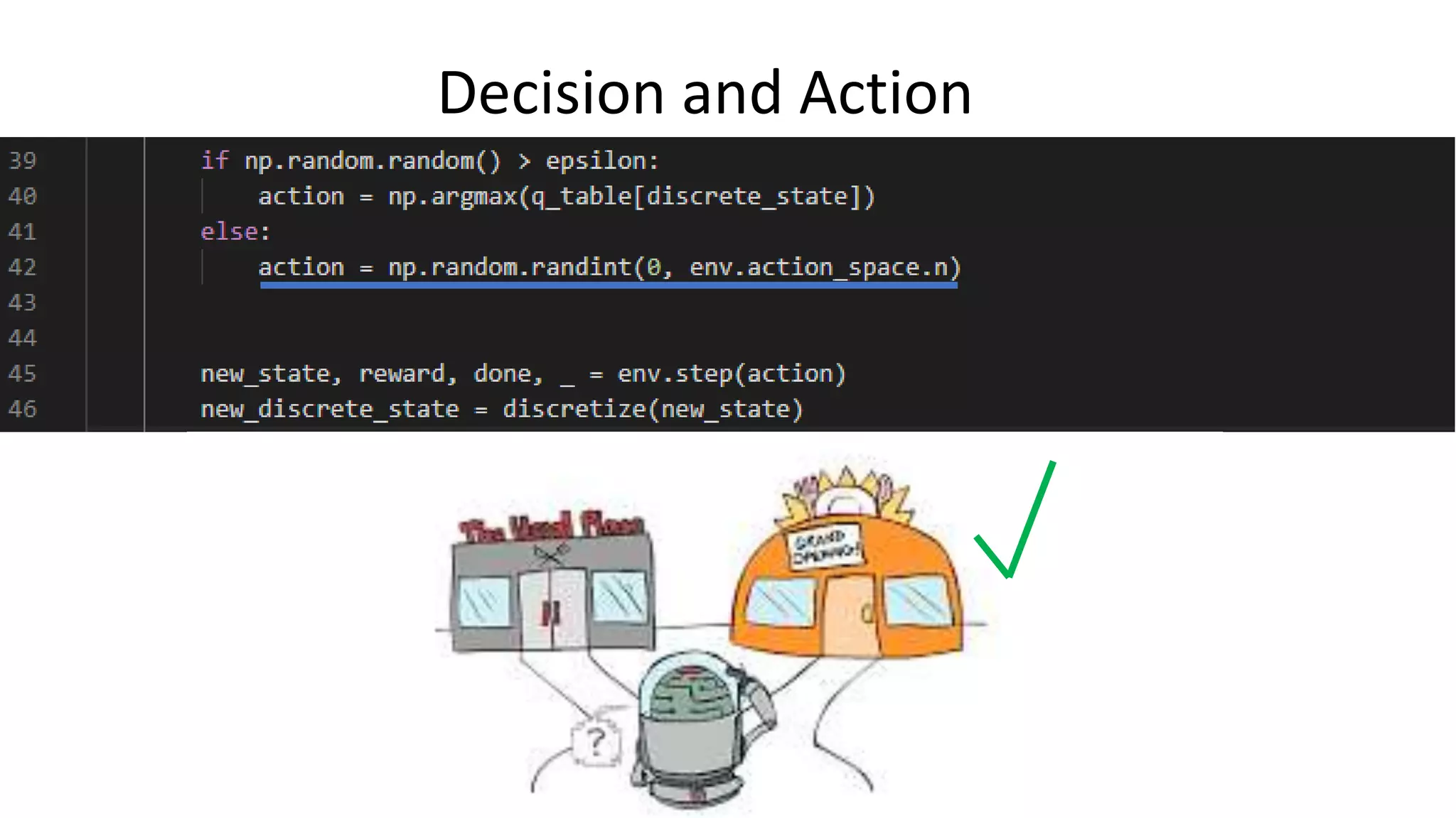 Getting started with reinforcement learning in open ai gym | PPT