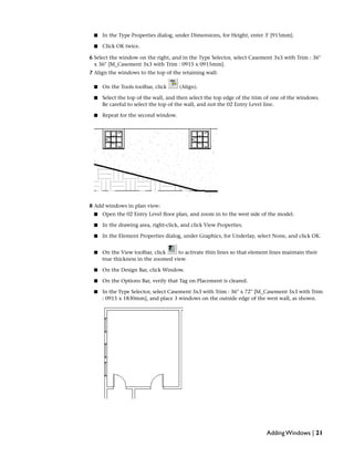 Getting started with revit architecture | PDF