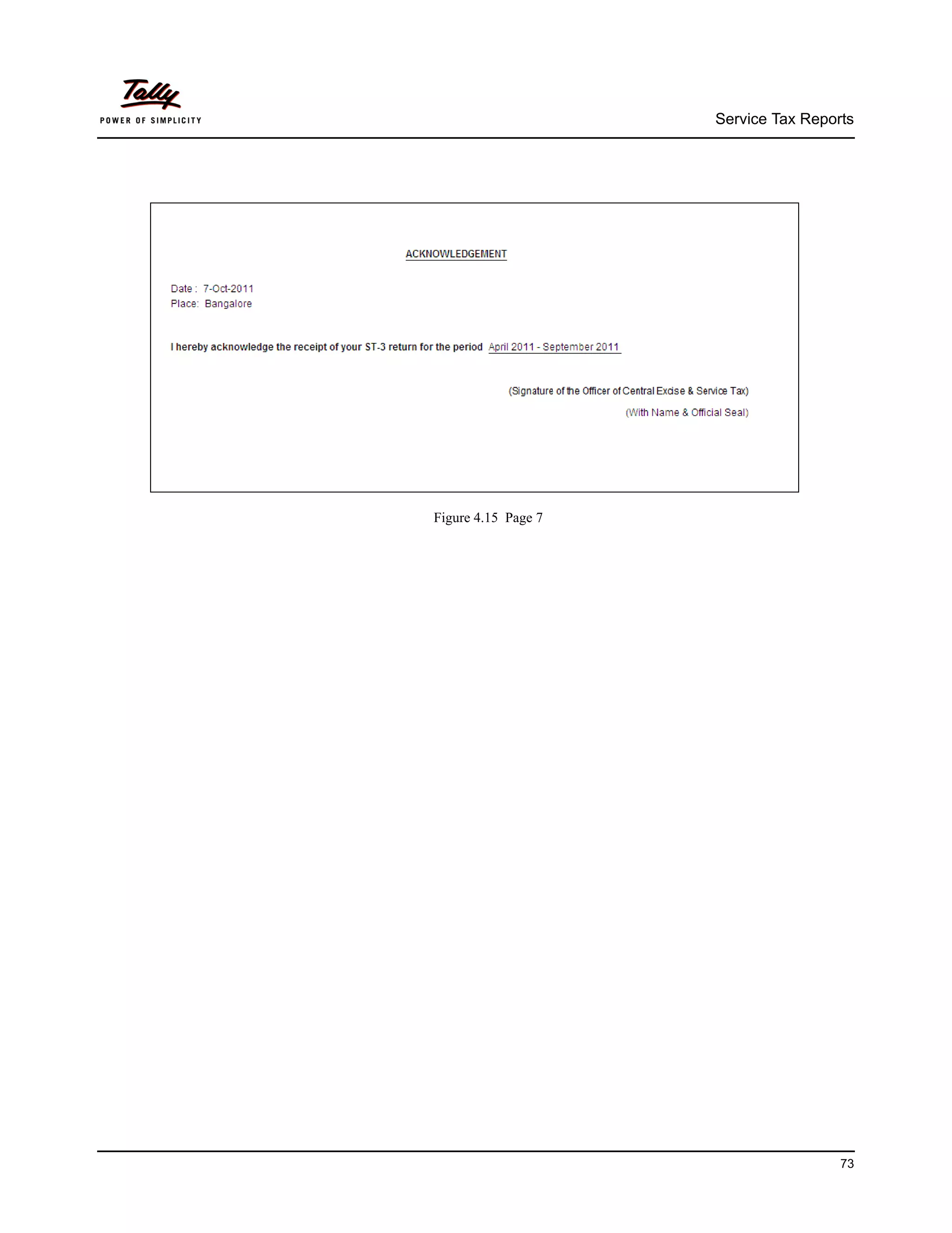 Service Tax Reports




Figure 4.15 Page 7




                                      73
 