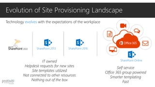 Getting Started with Site Designs and Site Scripts - SPSChi | PPTX
