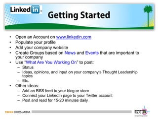 Getting Started With Social Networking   Jan 2010
