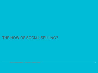 © 2017 ALL RIGHTS RESERVED ● NICK FROST ● @Thinker on Twitter
THE HOW OF SOCIAL SELLING?
14
 