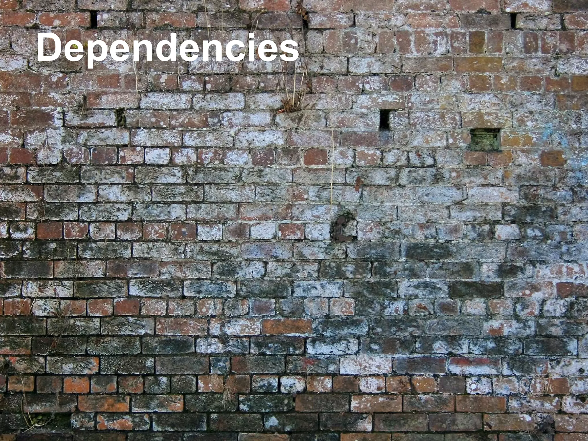 Dependencies

 