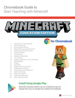 11 Steps to Creating a Minecraft Lesson - Teacher Tech with Alice