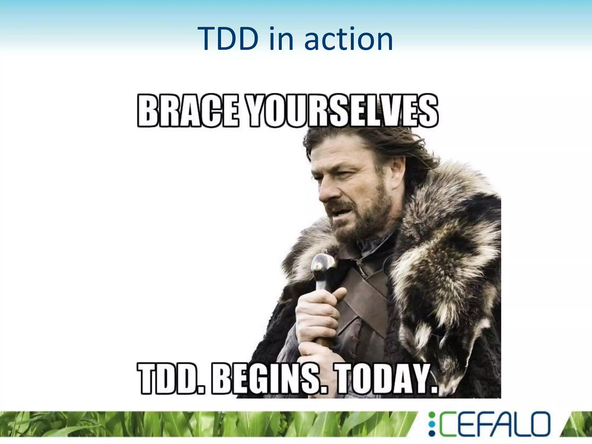 TDD in action 