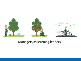 Managers as learning leaders
 