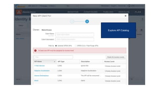 © AKAMAI - EDGE 2017
Grow revenue opportunities with fast, personalized
web experiences and manage complexity from peak
demand, mobile devices and data collection.
Explore API Catalog
 