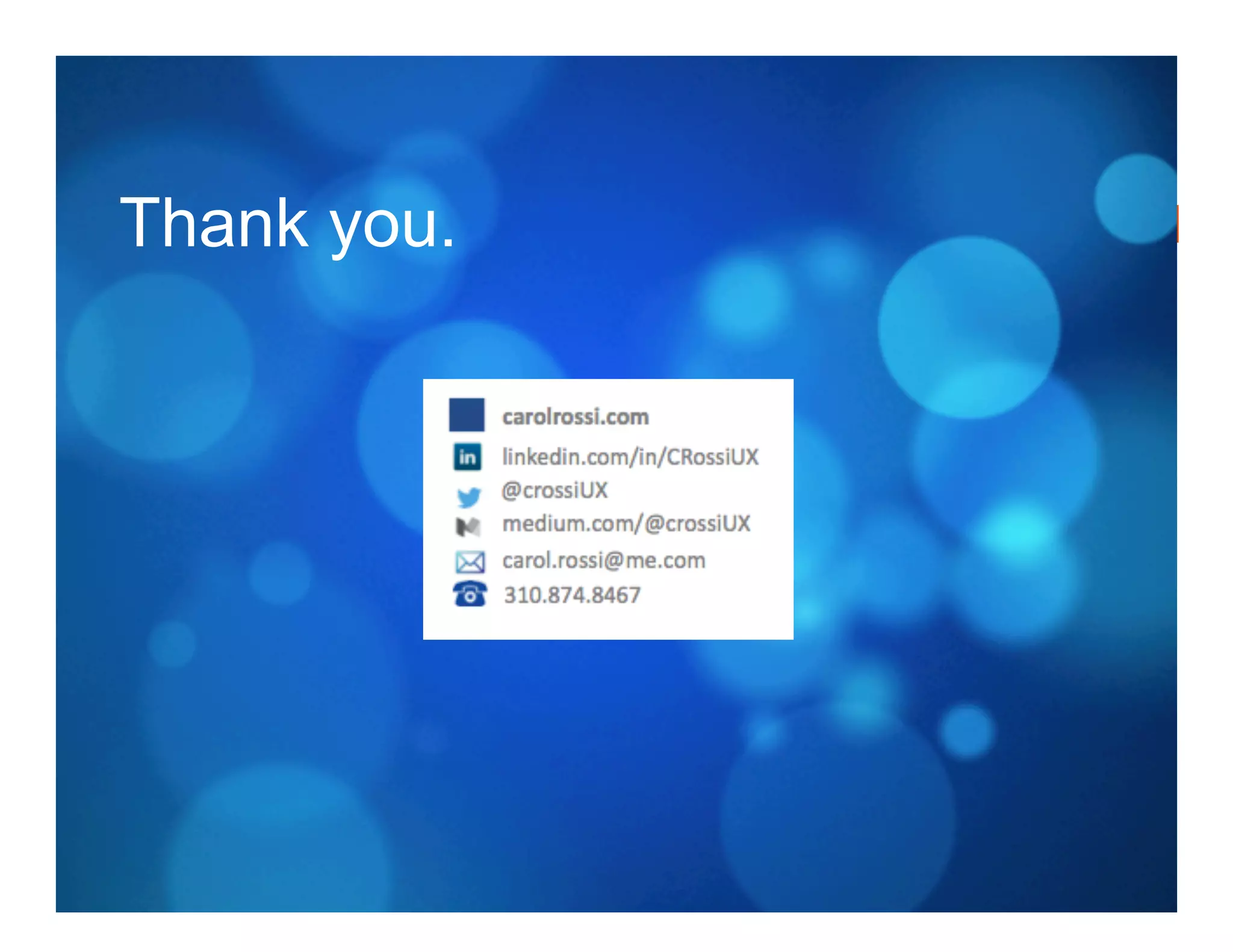 PRACTICE!
✓  PURE OBSERVATION
✓  FEELING
✓  MEANING
Thank you.
 