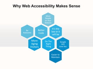 Why Web Accessibility Makes Sense
