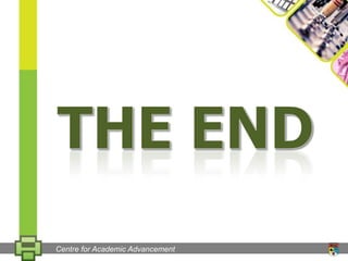 The endCentre for Academic Advancement