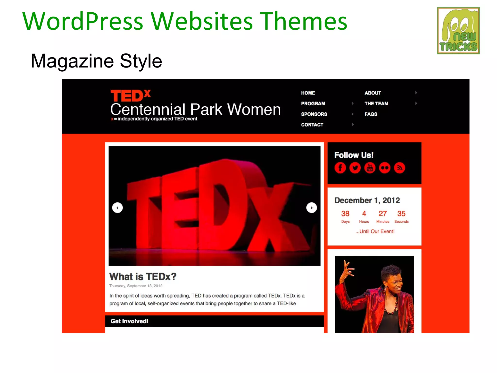 WordPress Websites Themes
Magazine Style
 