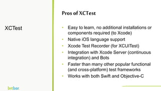 Getting Started with XCTest and XCUITest for iOS App Testing | PPTX