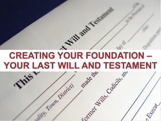 Getting Started with Your Estate Plan: Estate Planning Basics for the Beginner