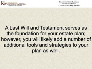 Getting Started with Your Estate Plan: Estate Planning Basics for the Beginner