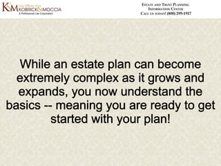 Getting Started with Your Estate Plan: Estate Planning Basics for the Beginner