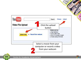Getting started with youtube | PPTX