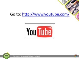Getting started with youtube | PPTX