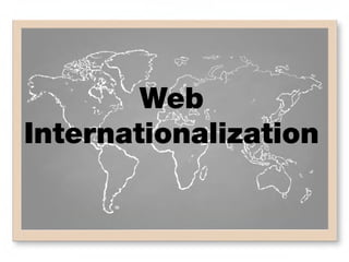 Web
Internationalization
 