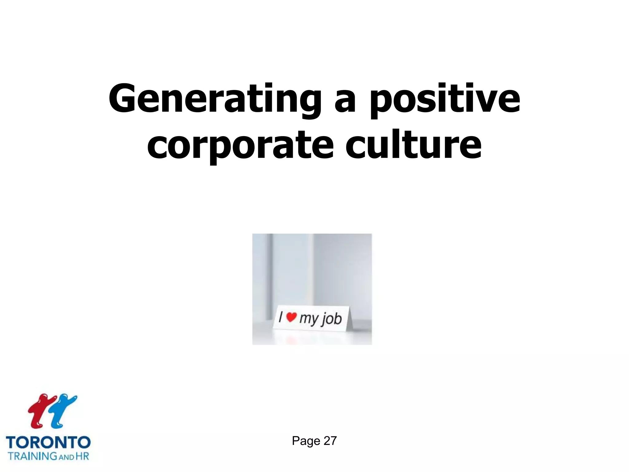 Page 25Elements critical to company culture