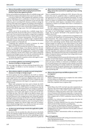 Getting the Deal Through: Merger Control 2019 | PDF