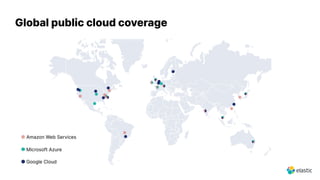 9
Global public cloud coverage
 