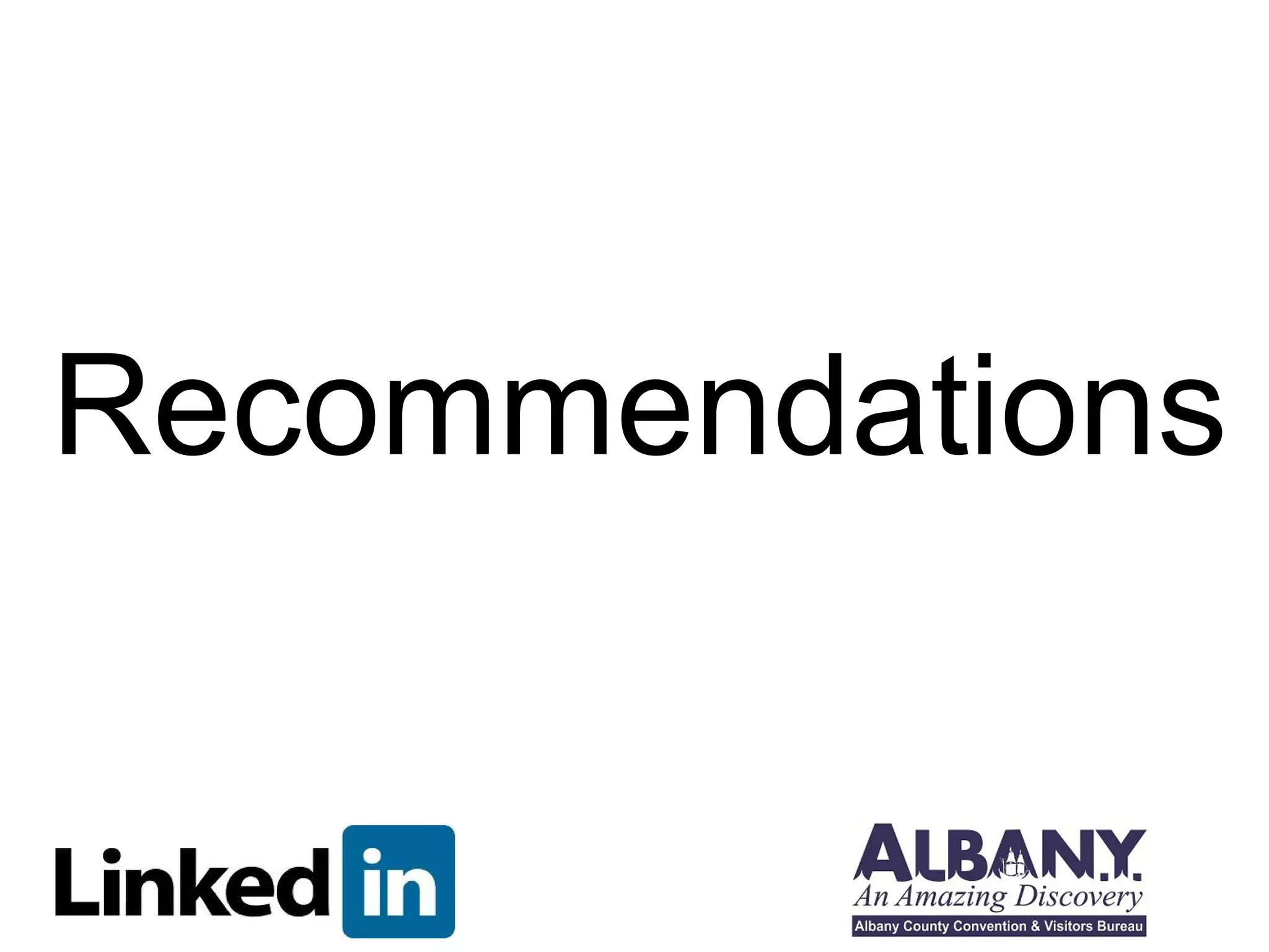 Recommendations 
 