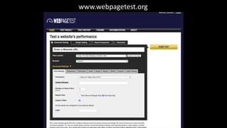 Getting the most out of WebPageTest