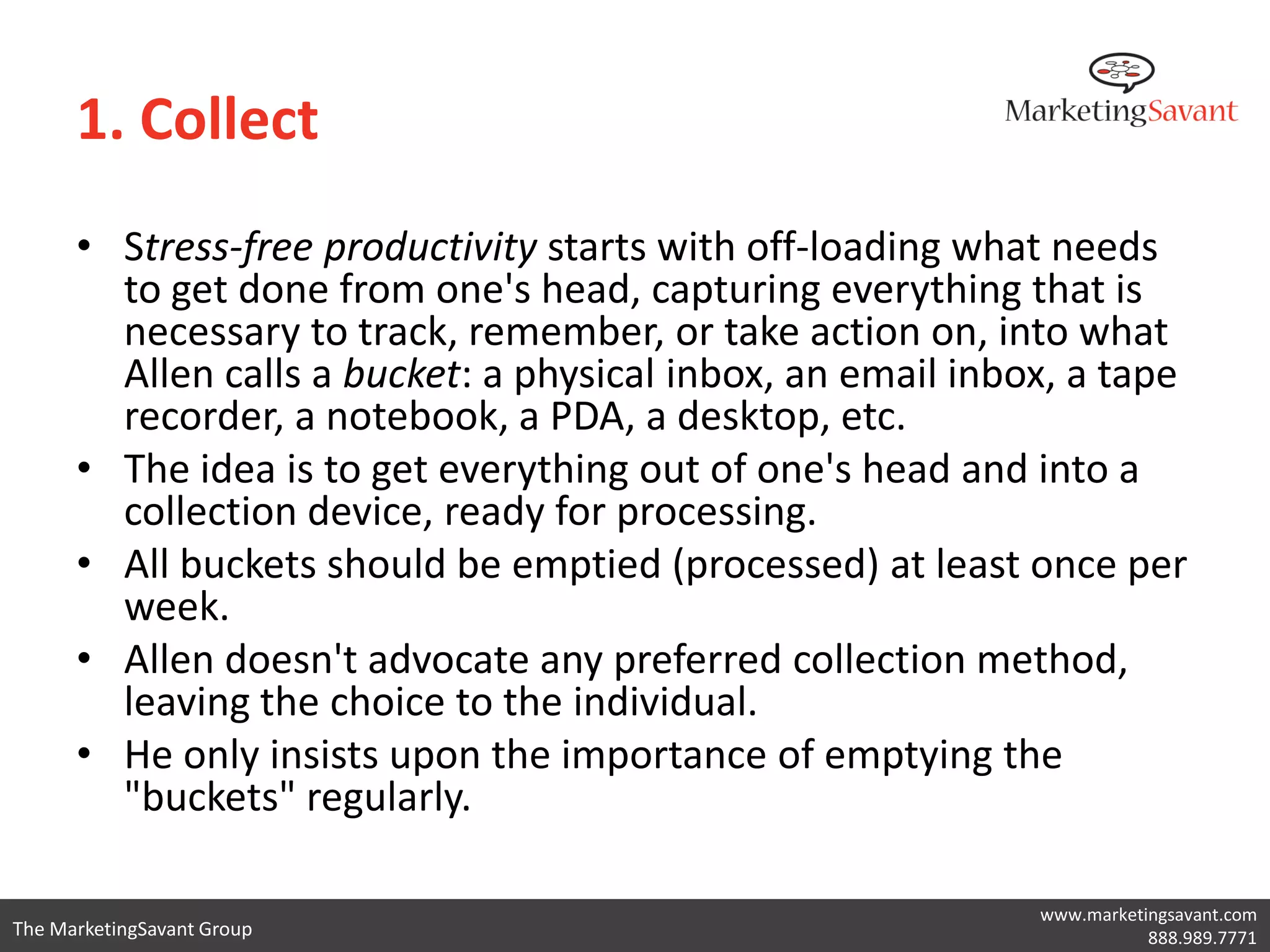 Getting Things Done | PDF