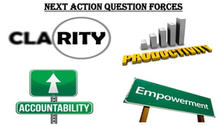 Next action question forces
 