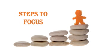 STEPS TO
FOCUS
 