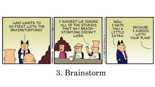 3. Brainstorm
 