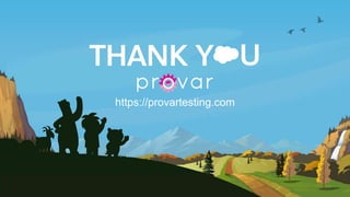 https://provartesting.com
 