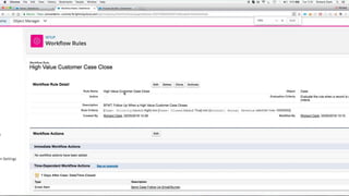 Demonstration 1
Migrating a workflow to Process Builder
 