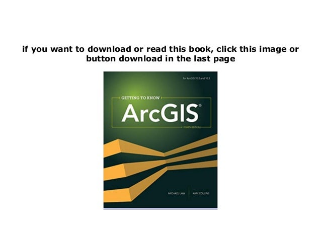 getting to know arcgis 4th edition pdf download