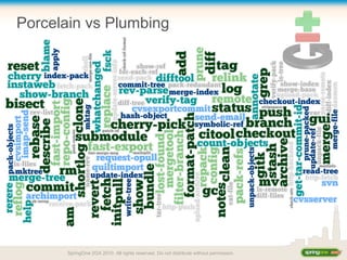 Porcelain vs Plumbing
SpringOne 2GX 2010. All rights reserved. Do not distribute without permission.
 